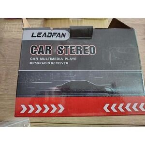 LEADFAN Car Stereo MP5 Radio Receiver Multimedia Player Bluetooth USB AUX